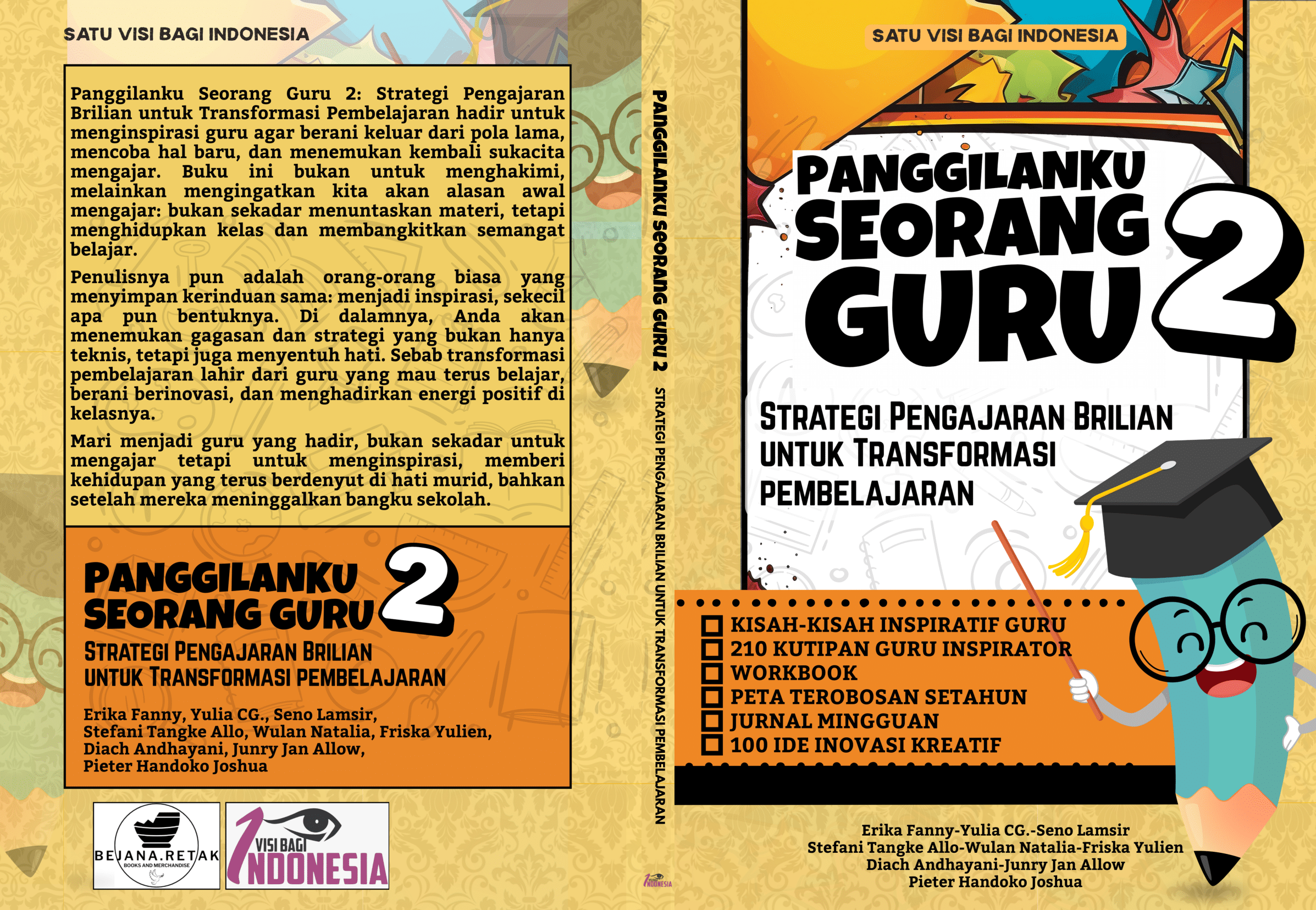 Panggilanku Seorang Guru 2: Strategi Pengajaran Brilian untuk Transformasi Pembelajaran hadir untuk menginspirasi guru agar berani keluar dari pola lama, mencoba hal baru, dan menemukan kembali sukacita mengajar. 