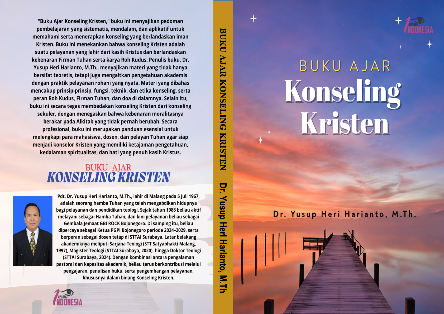 buku ini menyajikan pedoman pembelajaran yang sistematis, mendalam, dan aplikatif untuk memahami serta menerapkan konseling yang berlandaskan iman Kristen.