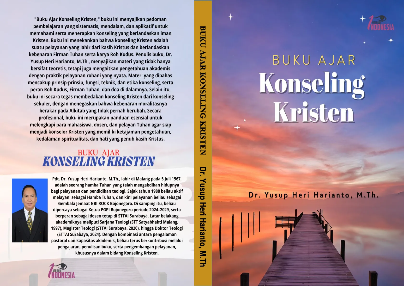 buku ini menyajikan pedoman pembelajaran yang sistematis, mendalam, dan aplikatif untuk memahami serta menerapkan konseling yang berlandaskan iman Kristen.