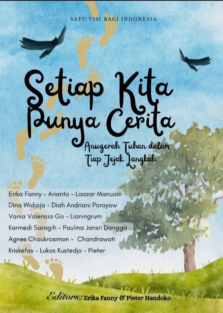 Setiap kita punya cerita. Perjalanan cerita harus dibagikan. Berbagai kisah ditulis disana dengan satu kerinduan bahwa hidup jadi berkat. Tiap penulis mengukir kisah dari perjalanan berbeda. Sakit, doa yang dijawab Tuhan dengan cara unik, kisah mukjizat, impian yang indah, dll.