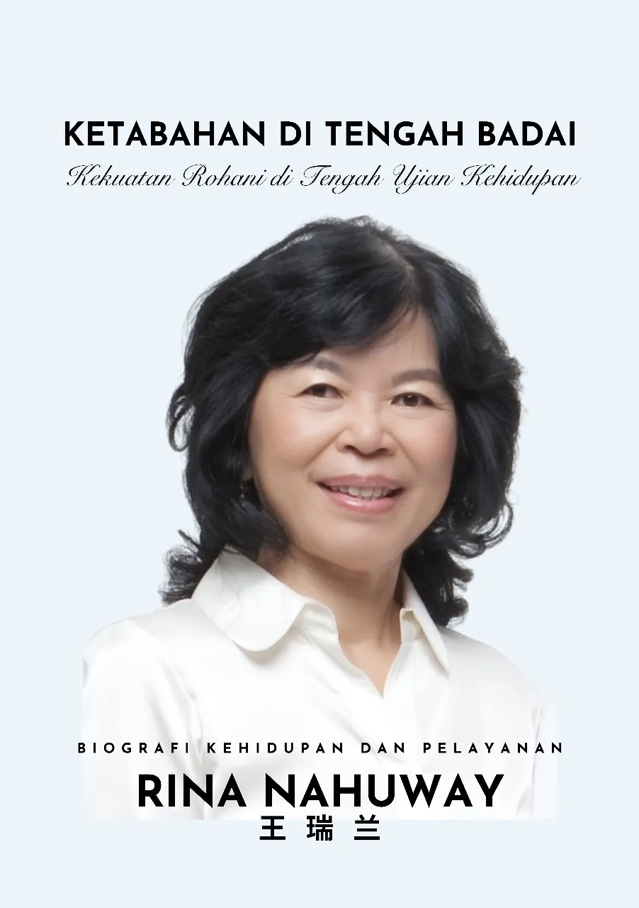 Ketabahan di Tengah Badai adalah sebuah biografi yang mengisahkan perjalanan hidup dan pelayanan Rina Nahuway seorang wanita yang menghadapi badai kehidupan dengan kekuatan doa dan iman yang kokoh