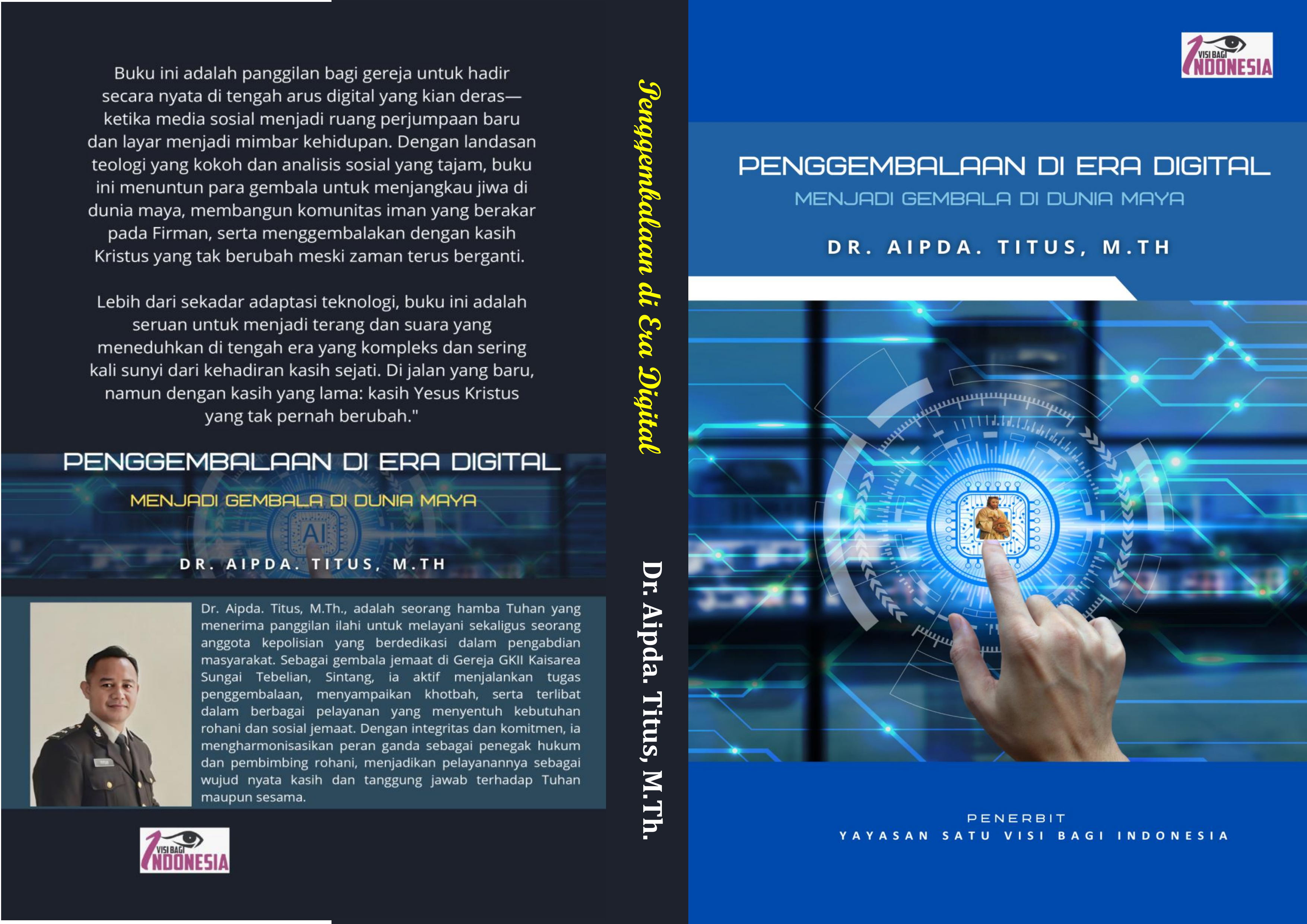 Buku ini adalah panggilan bagi gereja untuk hadir secara nyata di tengah arus digital yang kian deras—ketika media sosial menjadi ruang perjumpaan baru dan layar menjadi mimbar kehidupan.